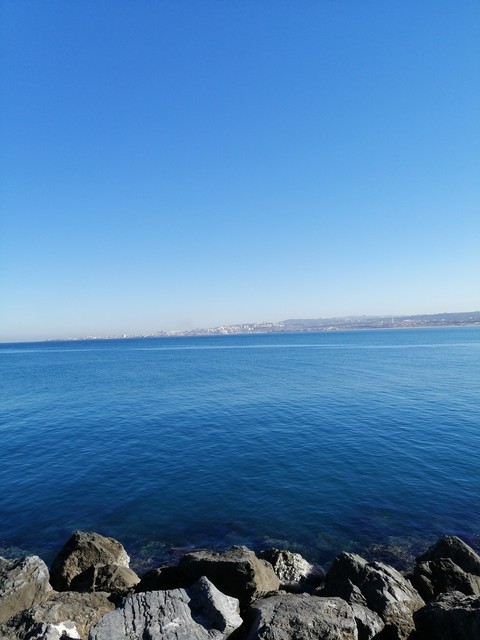 From the beach of Zeralda, Algeria