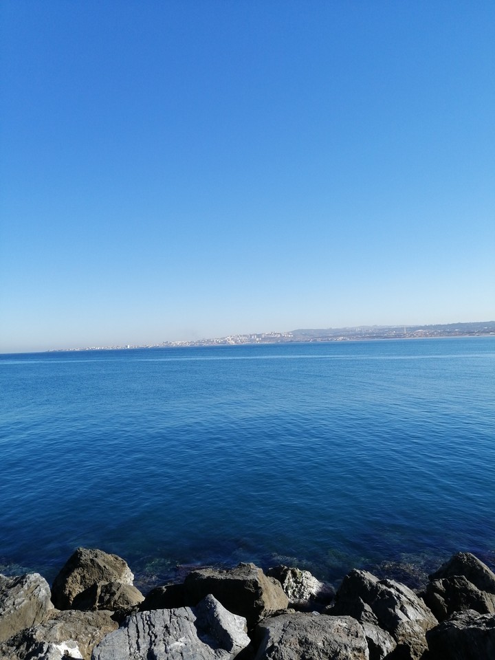 From the beach of Zeralda, Algeria