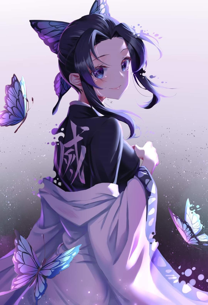 purple butterflies