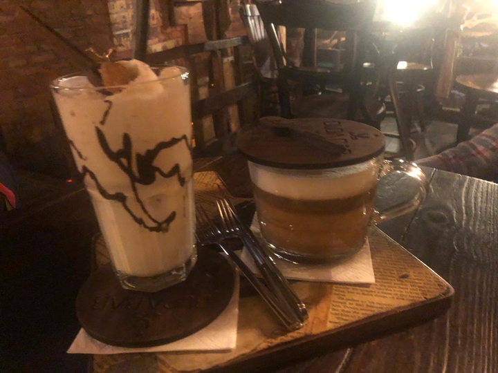 coffee and milk shake