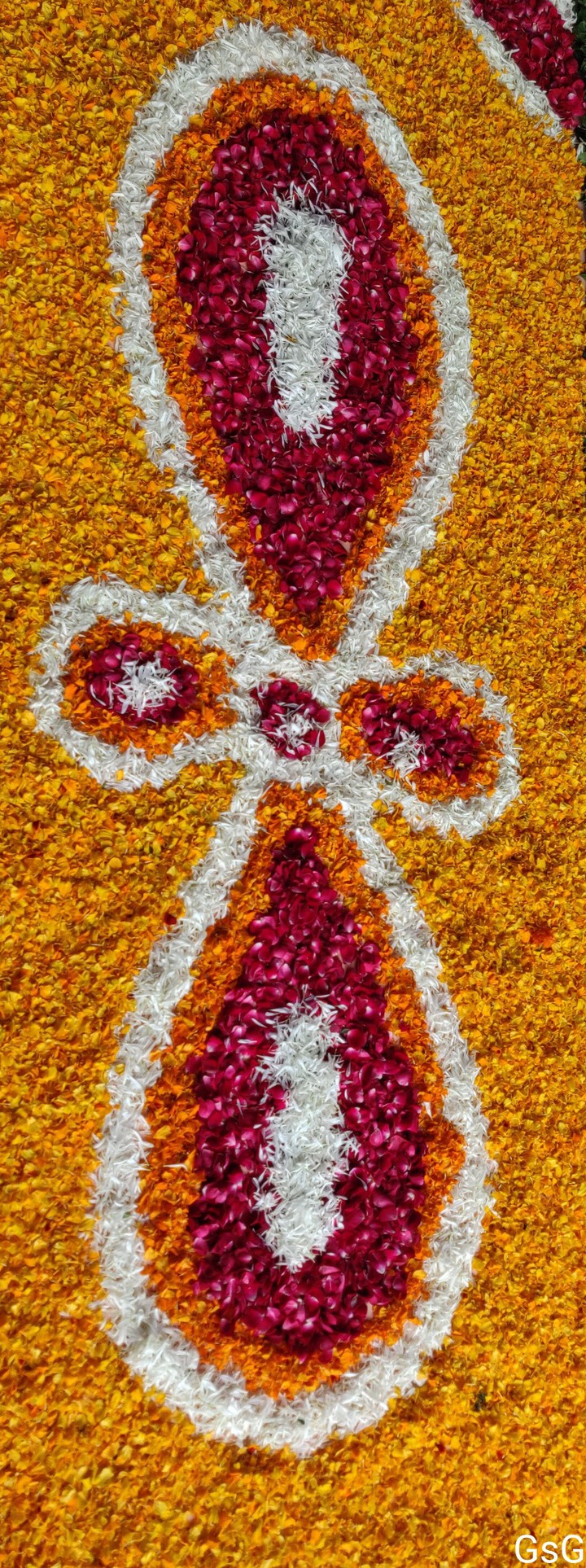 design made by flower