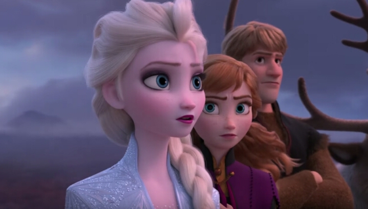 Elsa, Anna and Kristof