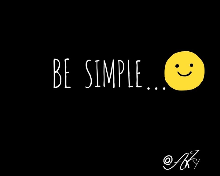 Be Simple