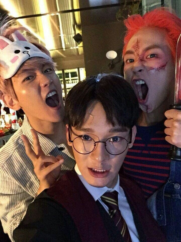 -  baekhyun & minseok & jongdae.