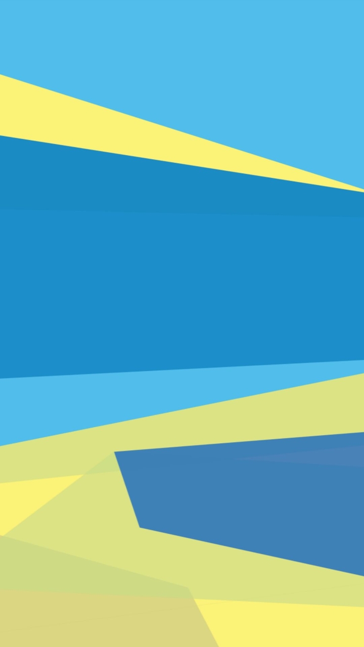 Blue And Yellow.