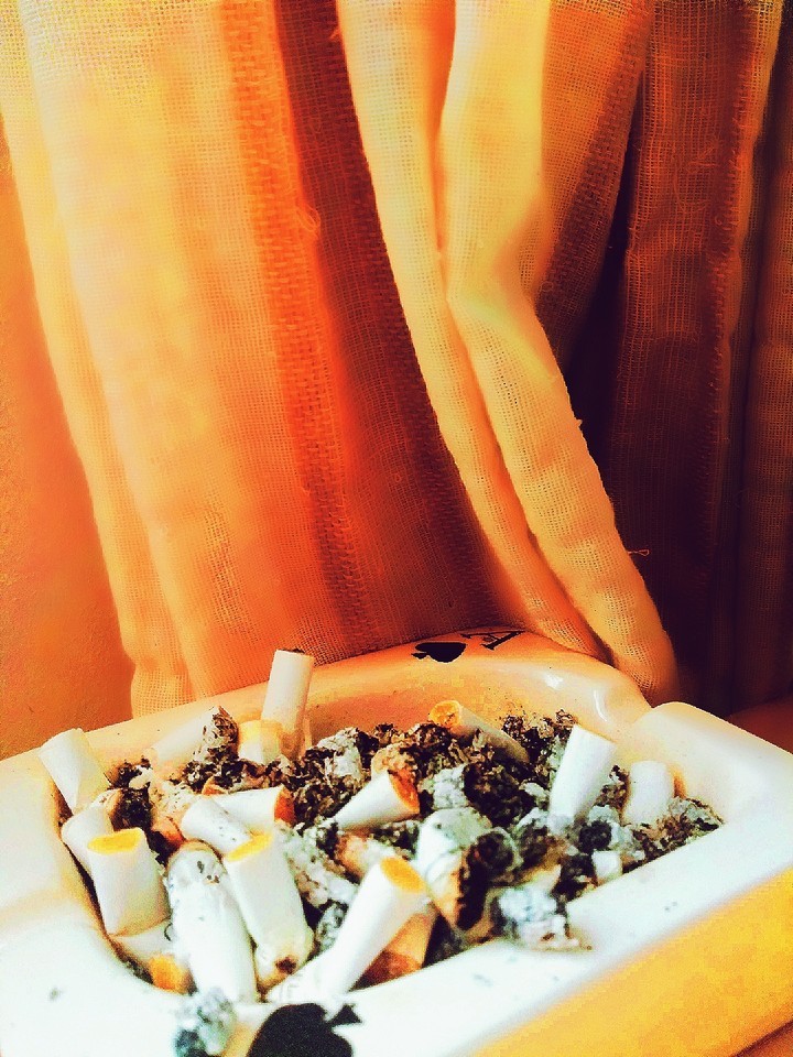 My vicious the last of cigarret