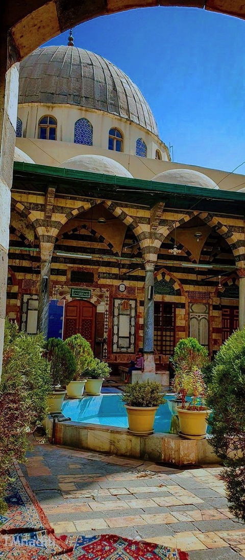 papéis de parede mosque, colorful