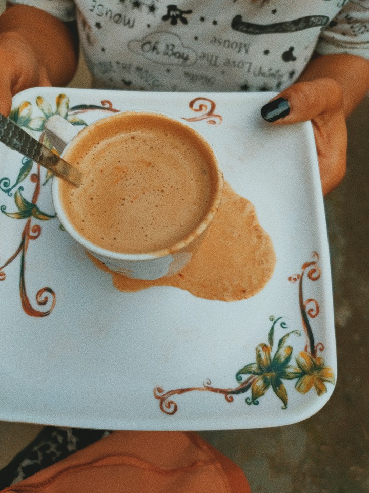 release your stress with coffee