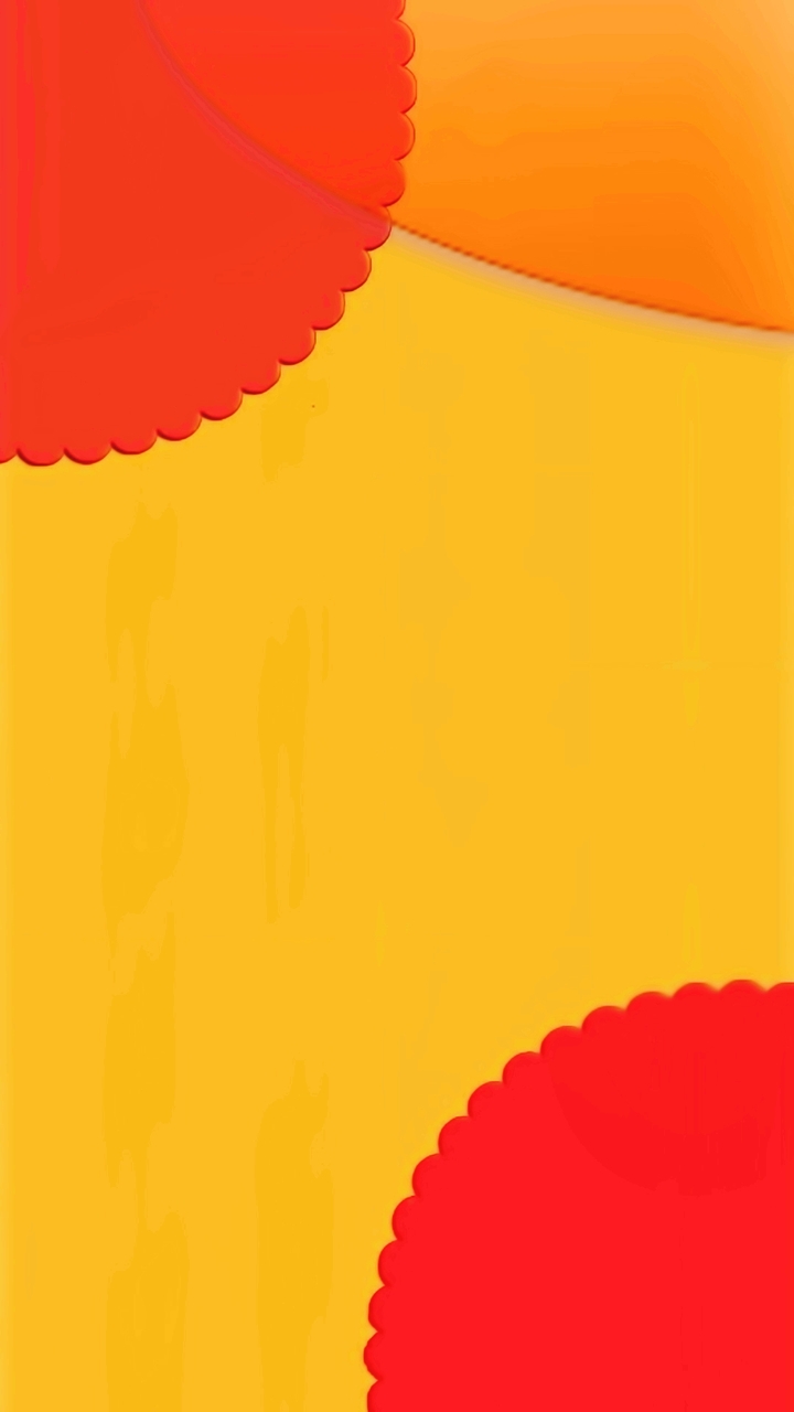 Red and yellow