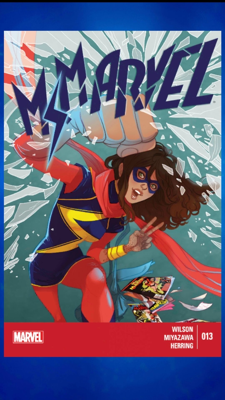 Marvel HQ Miss Marvel (Kamala Khen) #13 edição