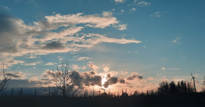 sun down