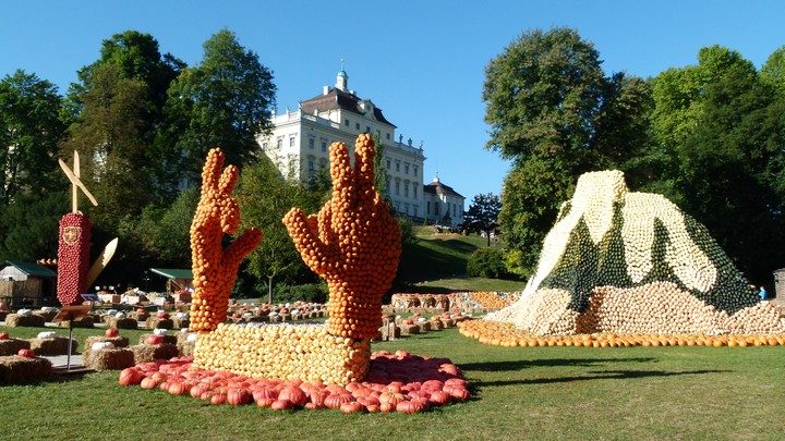 Kürbis Ausstellung Blühendes Barock Schloss Ludwigsburg 2012