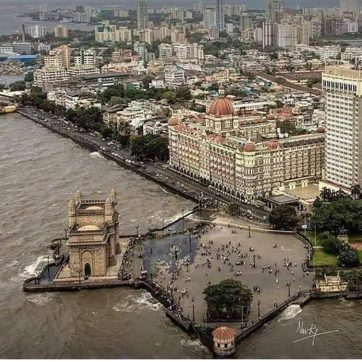 mumbai-arial view