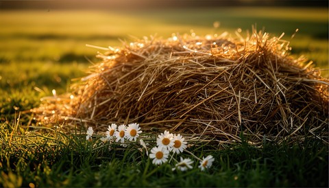 meadow, Hay वॉलपेपर