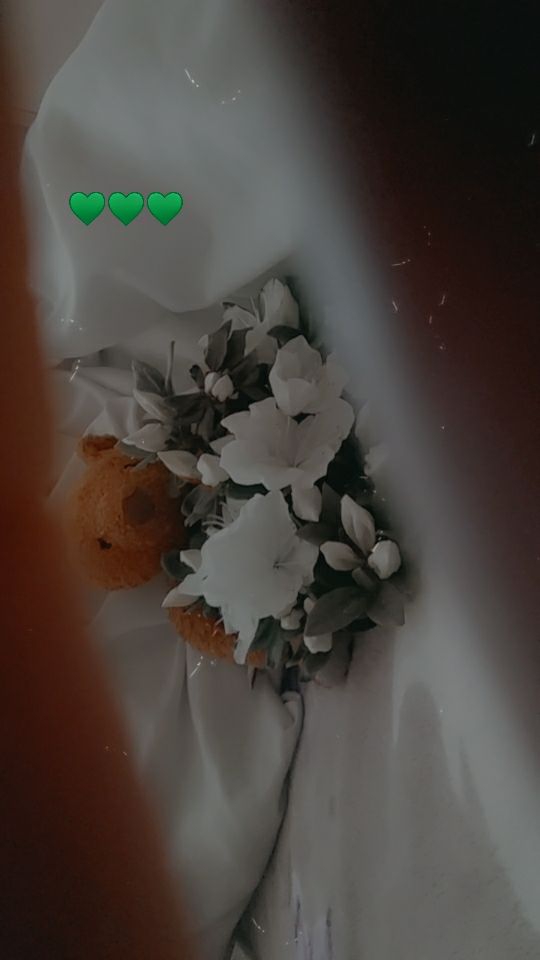 Tedi with flowers