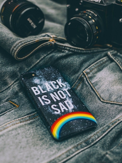black is not sad