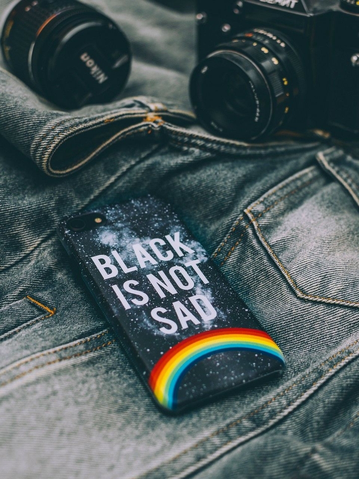 black is not sad