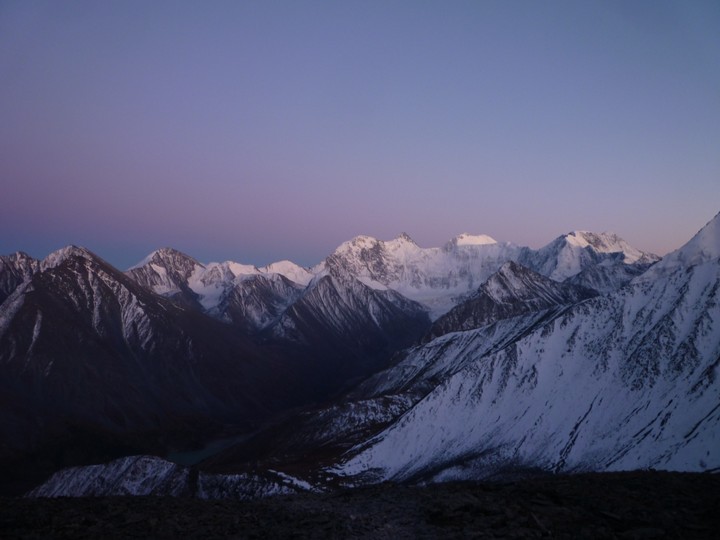 Somewhere in the mountains