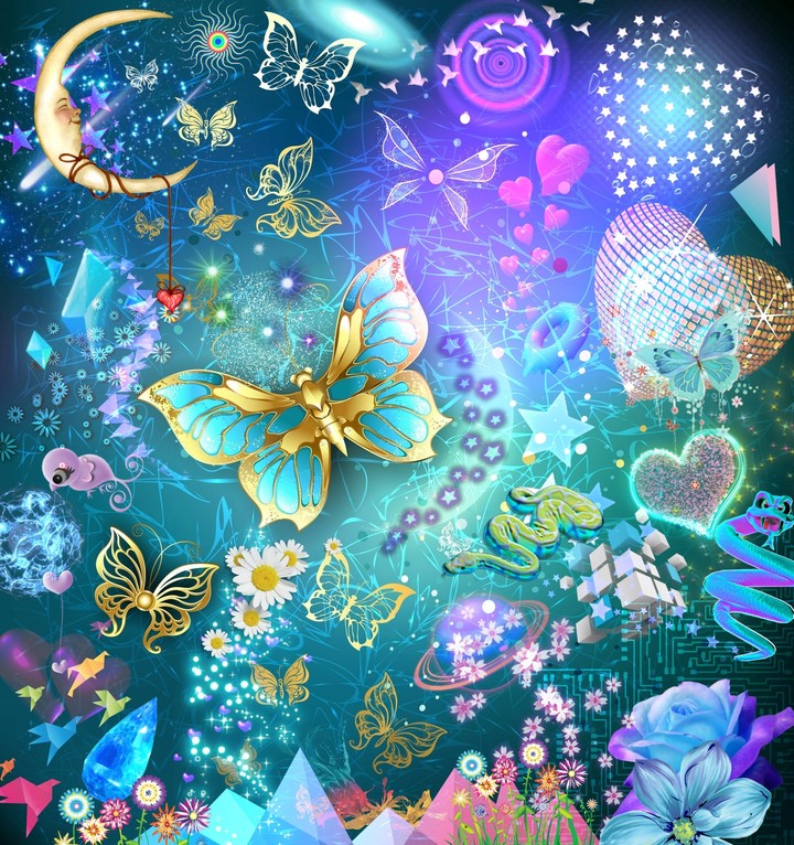 butterflies @ night