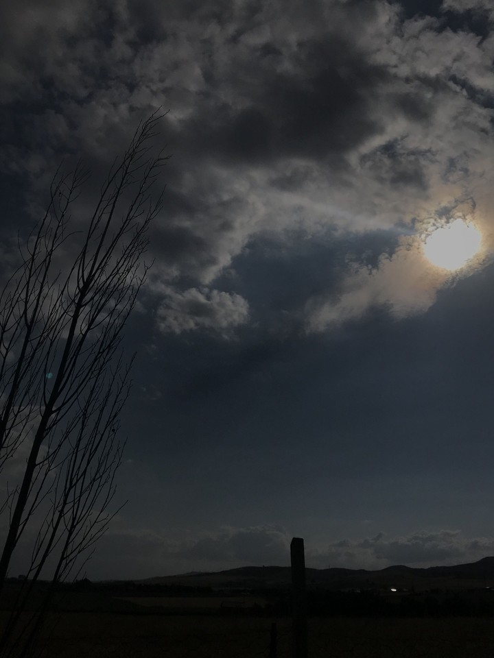 Sunset Inside Clouds