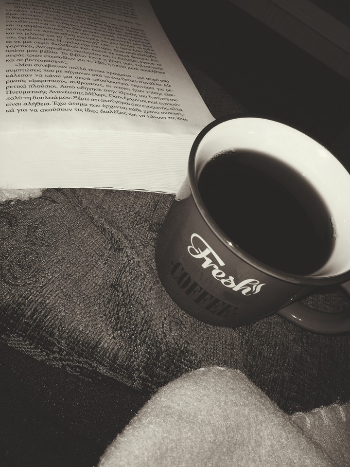 Coffee and Reading make Happiness