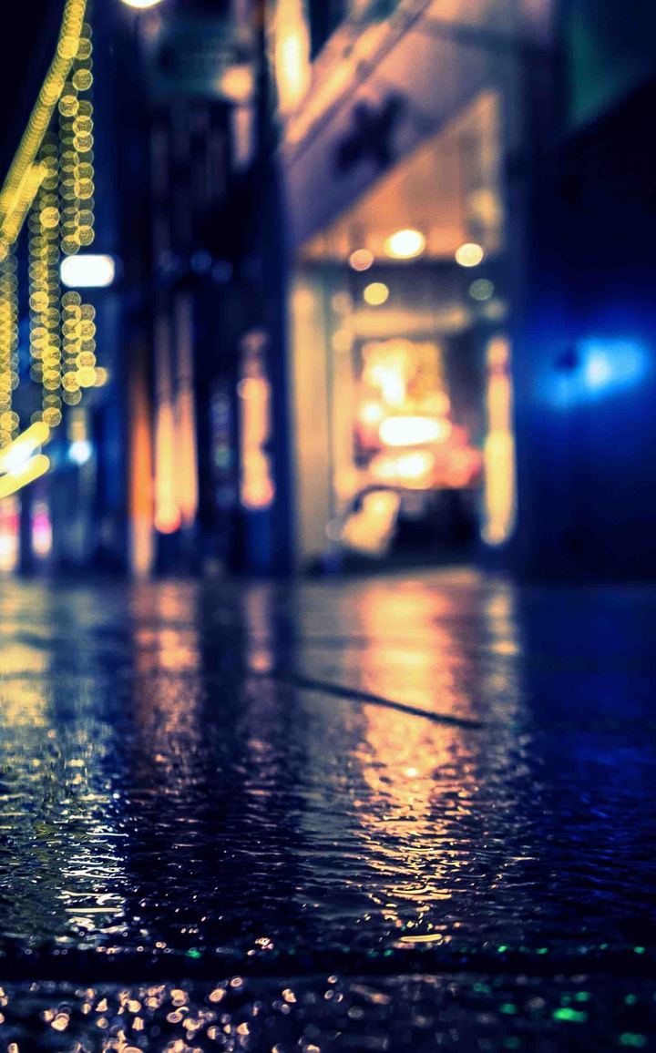 after rain