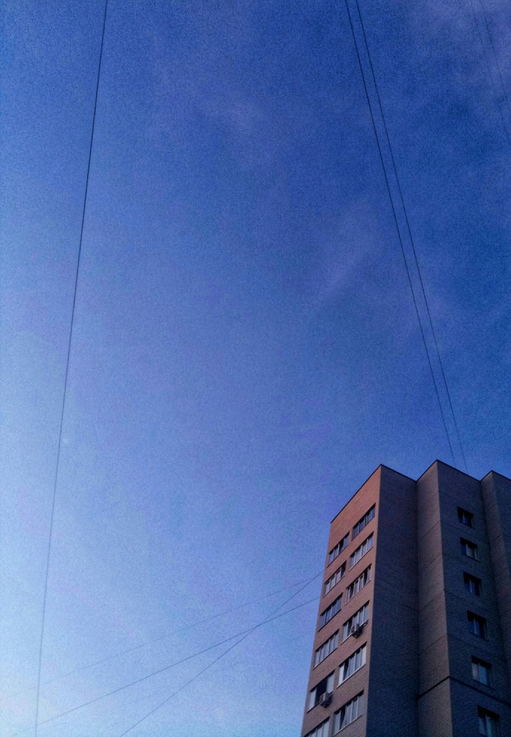 небо
