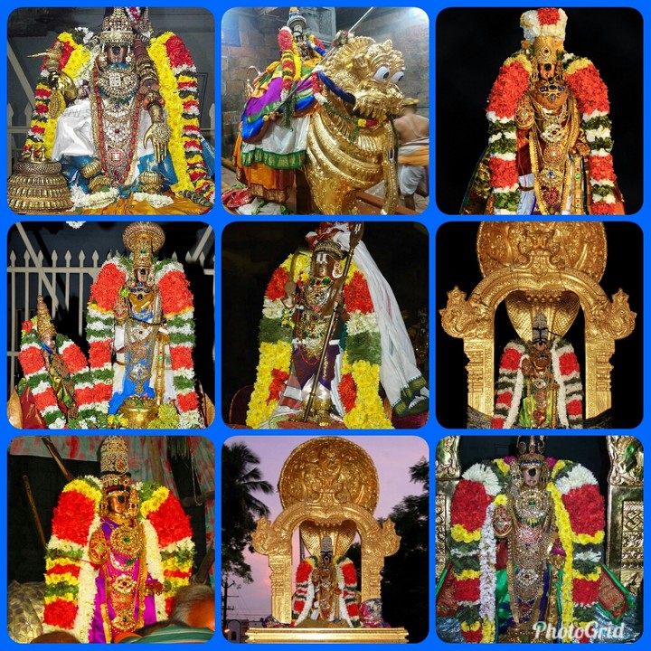 Srirangam namperumal different alankaaram