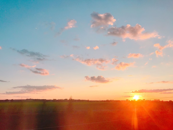 On the train
