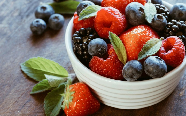 variety of foods