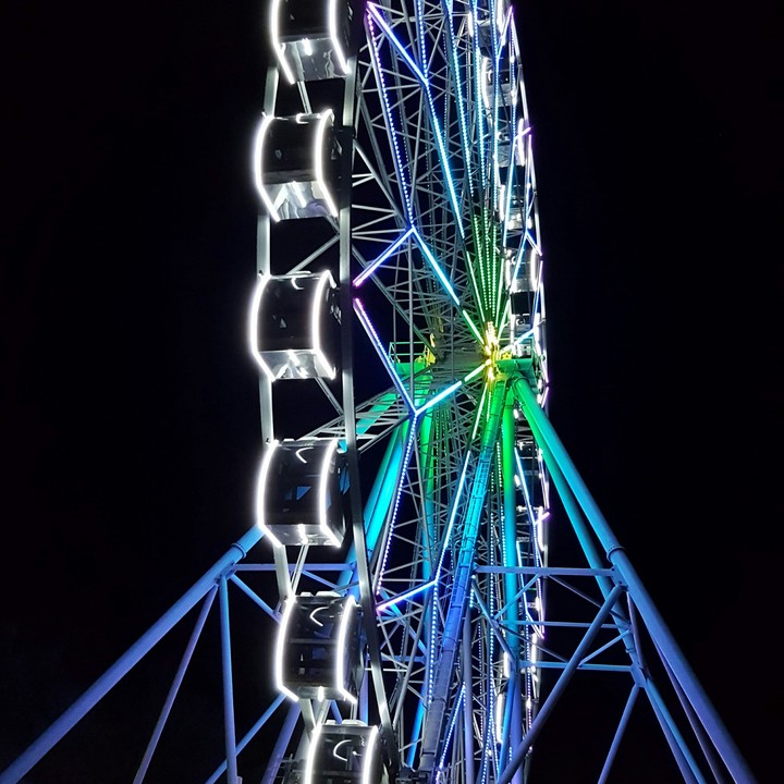 Ferris wheel in Vladimir, Russia