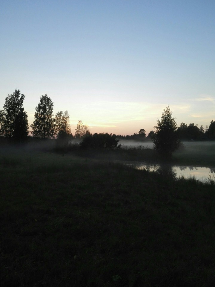 Foggy evening