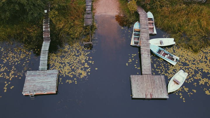 Lake somewhere in Russia