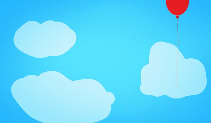 Ome red balloon