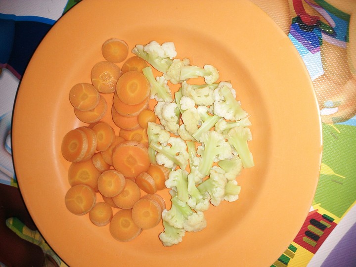 wortel dan kembang kol