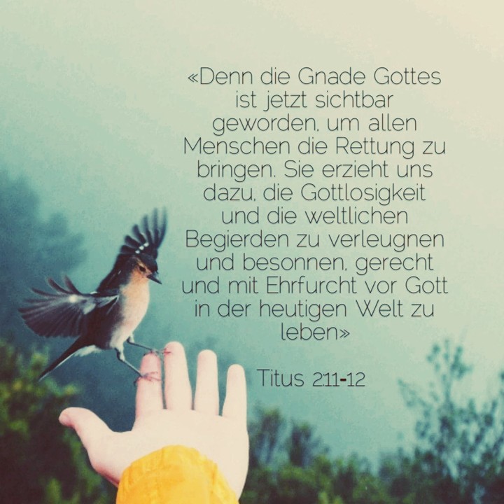 Bibel - Titus 2. 11-12