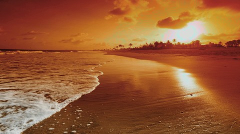 orange sunset