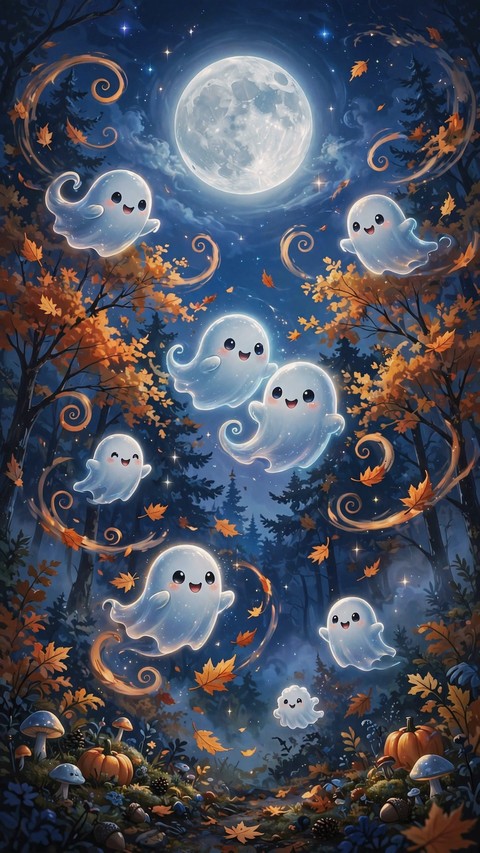 LITTLE GHOSTS IN THE NIGHT