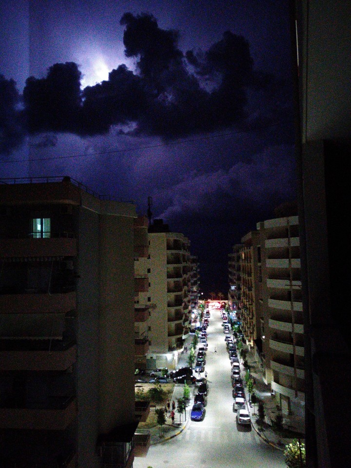 When the sky in the dark is full of light