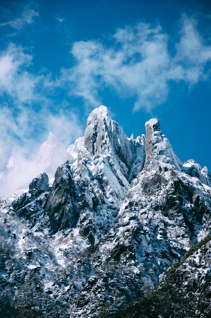 설산의 위엄