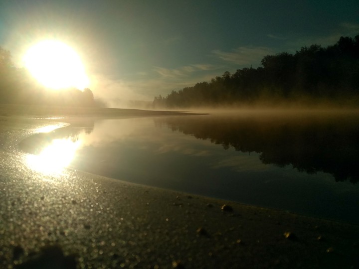 Река Ветлуга рассвет