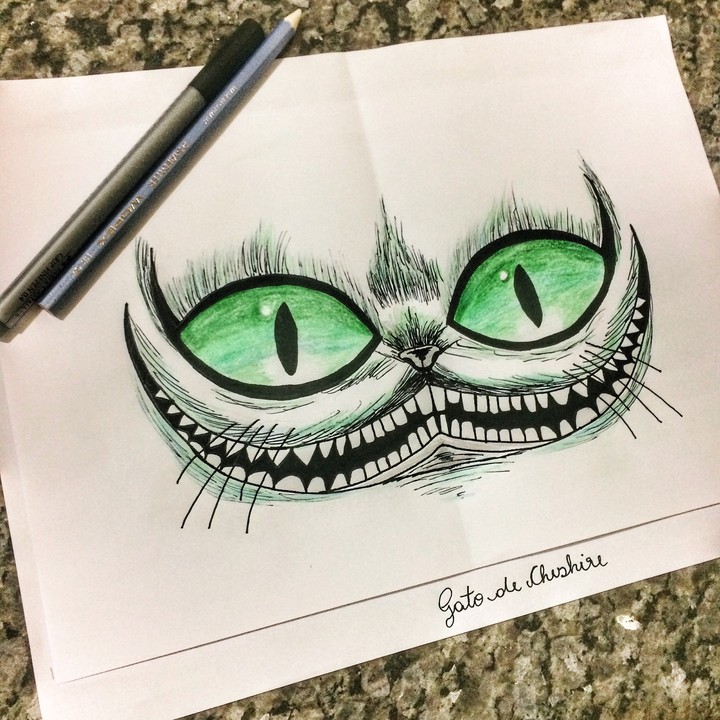 Gato de Cheshire| Alice in wonderland