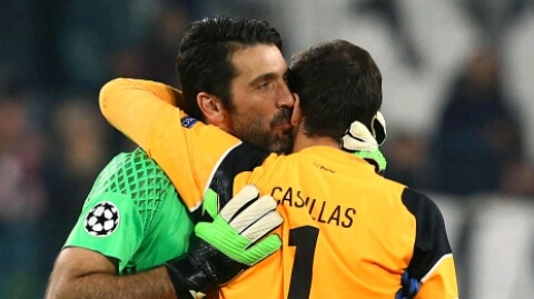 Buffon y Casillas