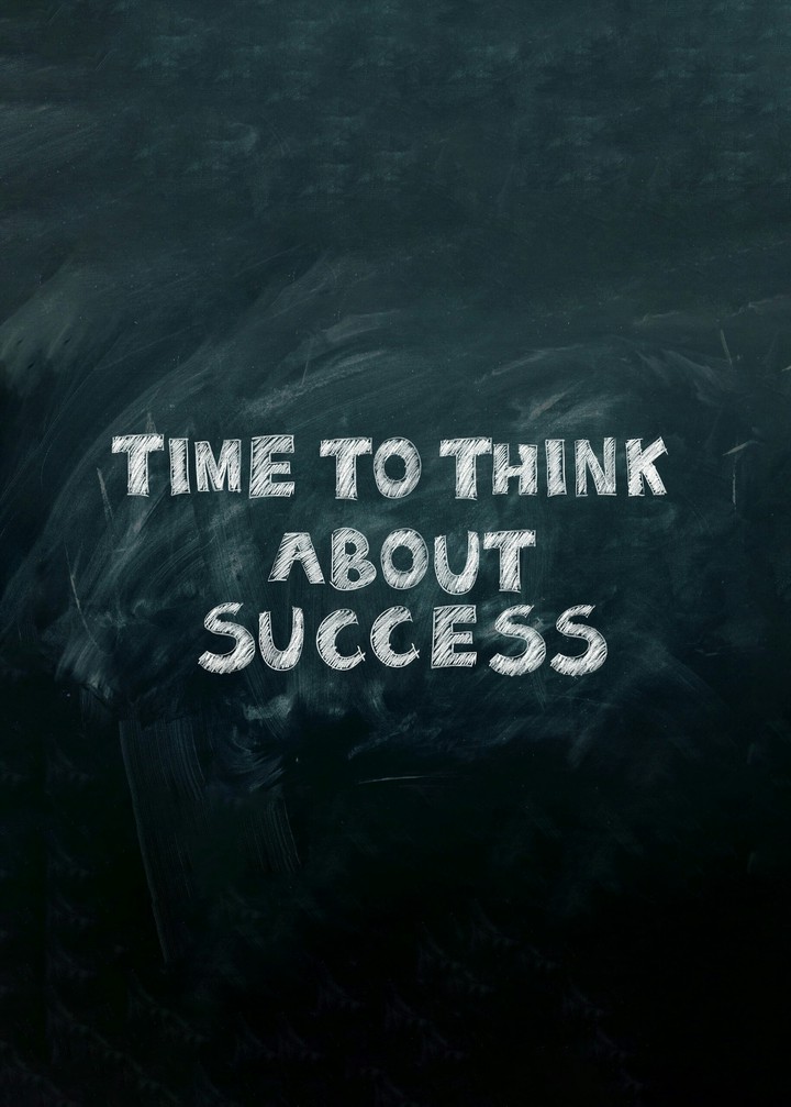 think about success