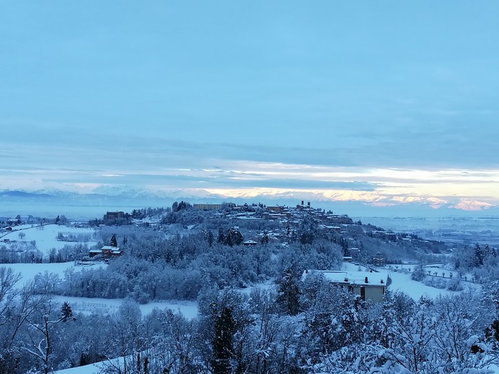 city snow