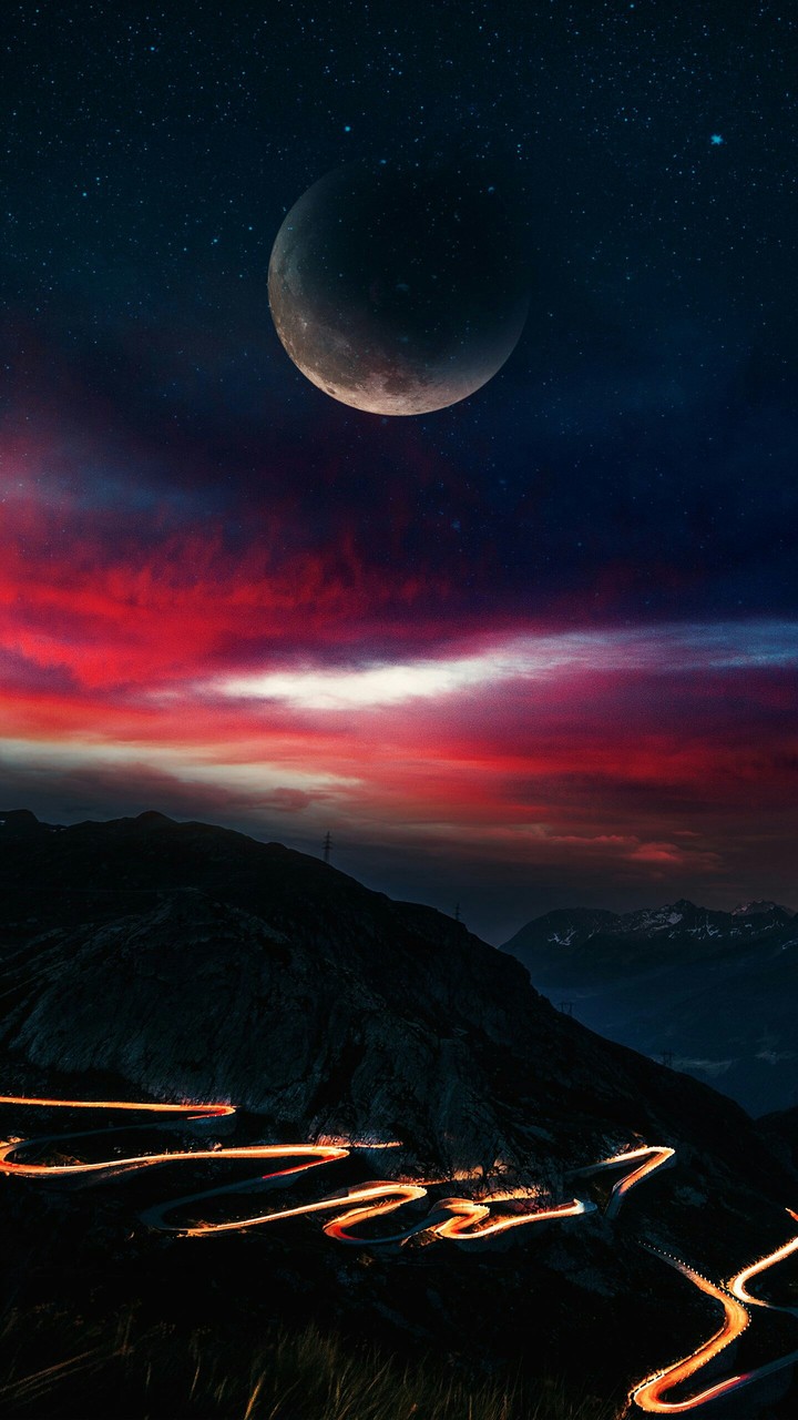 beautiful downhills drive...