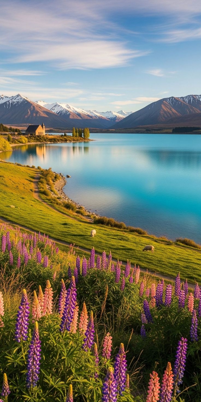 valley, hill Hintergrundbilder
