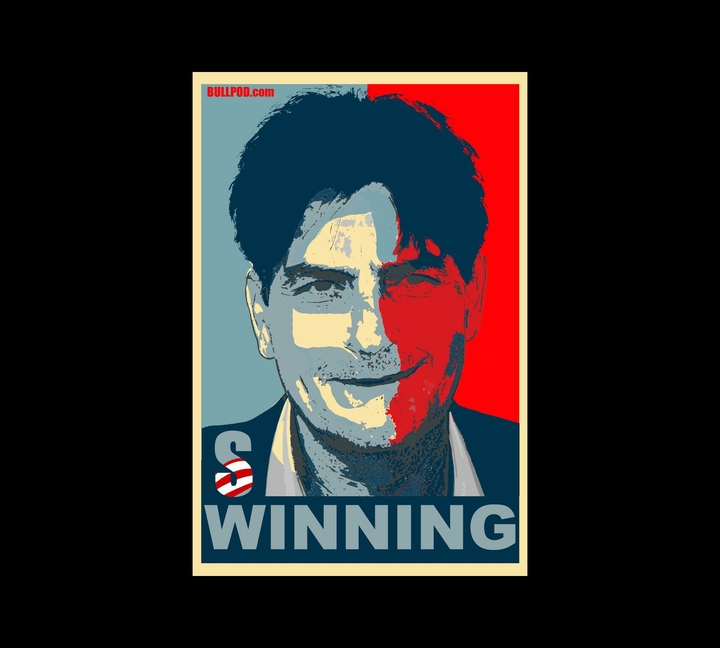 Funny Charlie Sheen Winning Spoof Background
