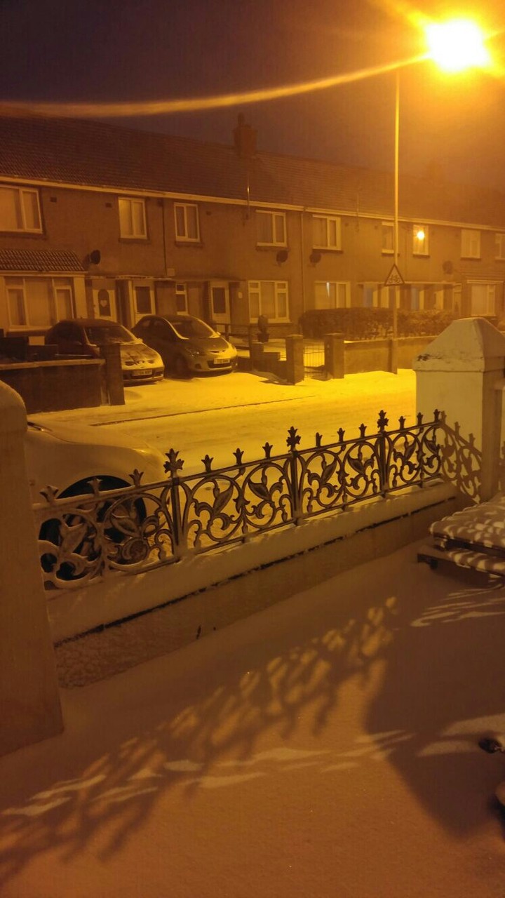 winter in west wales