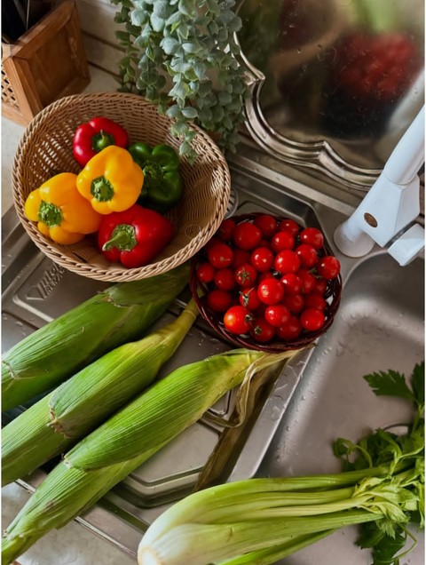 шпалери tableware, vegetable
